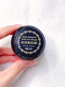 Hard Gel Penguat Kuku No Wipe 25ml Lem Nail Art untuk Sculpting Water Wave & Tempel Kristal