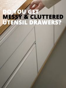 Locaupin Kitchen Racks Organizer: Multi Compartment & Adjustable Cutlery Storage