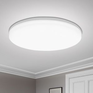 Đèn LED Trần Tròn Đèn Xả Gắn 18W/24W/36W/48W Cho Phòng Ngủ Nhà Bếp Phòng Tắm Nhà Để Xe Phòng Khách Đèn Tiết Kiệm Năng Lượng Hiện Đại