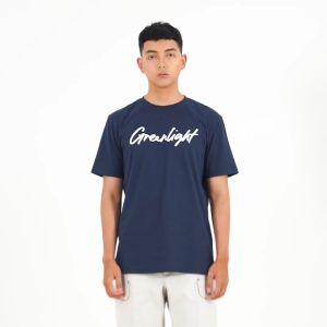 Greenlight Kaos Pria Lengan Pendek Katun Baju Atasan Comfy Casual Tee OL-C180723