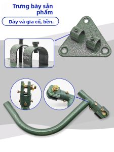 Phụ Kiện Quạt Công Nghiệp Bảng Tam Giác Uốn Ống Sừng Quạt Uốn Thanh Treo Tường Quạt Sàn Đa Năng Treo Tường Đế