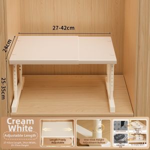 Adjustable Stacking Closet Shelf