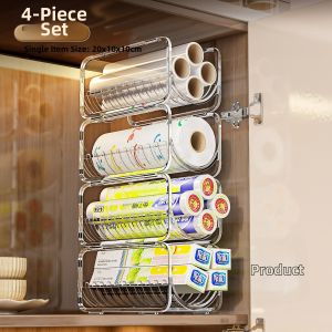 AOQILA | Transparent Space-saving Layered Storage Rack