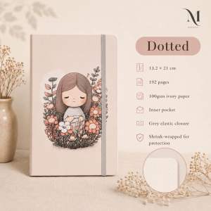 Mothernity A5 Journal Notebook: Luna Expressive Writing Companion for Creativity and Reflections