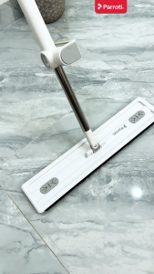 Cây Lau Nhà Công Nghiệp Tự Vắt San Hô Parroti Bàn Lau Rộng 50cm Trợ Lực Vắt Lau Sạch Khô Nhanh Bông Lau San Hô Siêu Thấm Hút - PL50