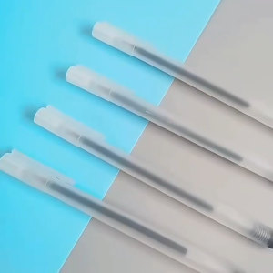 100 Pcs 0.5mm Gel Pen & Ballpen Box - Bulk School Supplies - Office Supplies Wholesale - Carbon Pen Sign Pen - Smooth Quick Dry Premium Quality