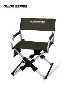 Outdoor Camping Chair Folding Chair Aluminum Alloy Leisure Self-Driving Tour Director Chair Mountain Wild Lin Guide Series