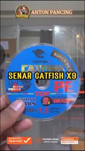 Senar Pancing Catfish X9 PE 1 s/d 6 Panjang 100 M Super Power Multi Colour Lembut dan Kuat