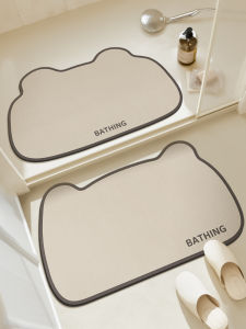 พื้นที่วางรองเท้าในห้องน้ำแบบกันลื่น พื้นรองเท้าแบบนุ่มดูดซับความชื้น พื้นรองเท้าสำหรับห้องน้ำและห้องครัว พื้นรองเท้าสำหรับประตูห้องน้ำ พื้นที่วางรองเท้าสำหรับห้องน้ำ