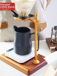 TIMEMORE | Hand Drip Coffee Stand & Filter Cup Support for Camping Wood Coffee Equipment