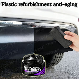 Auto Plastic Repair & Panel Renewal Wax Coating Agent Car Leather & Plastic Back To Black Shine Gloss Long-Lasting Polish