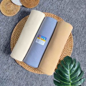 Seri Abu Polos - 3 PCS Bedong Polos UK Jumbo 90x110cm Bahan Kaos SNI Bedong Bayi New Born Bedong Bayi Baru Lahir New Born