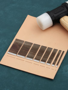 Super Easy to Use Knife Mold One-Word Cut Real Small and Sharp Heighten and Thicken Import Knife Mold Material 8 Models