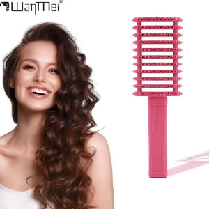 Define Curly Hair Styling Detangling Hair Brush Anti Static Detangle Hairbrush for Women-WANMEI