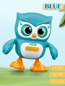 Cute Animals Electronic Toy Owl Duck Pet with Music Light Dancing Adjustable Volume Moving Robot Mode for Children