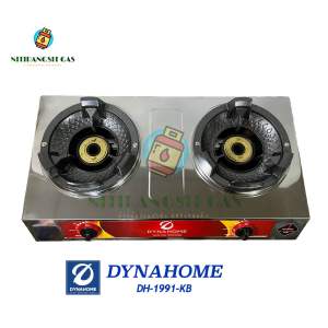 เตาแก๊สหัวคู่หัวเตาฟู่KB Dynahome DH-1991-KB (สั่งสินค้า 1ชิ้น/ออเดอร์)