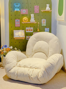 Lazy Sofa Single Tatami Window Seat Back Chair Bedroom Balcony Casual Folding Small Sofa Comfortable Living Room Furniture