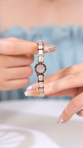Nubri COD Gelang Bangle Titanium Wanita Marilla Elegan Casual Buka Atas Aesthetic Gold