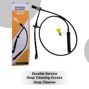 Steam coffee machine cleaning brush coffee machine brewing head cleaning brush long handle cleaning tool kitchen utensils.