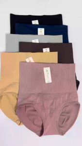 Esuna กางเกงในเก็บพุงเอวสูงผู้หญิง ยืดเยอะ สวมใส่สบายอย่างยิ่ง พรางสัดส่วน สะโพก30-45"ผ้าที่ สวมใส่สบาย