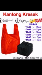 Kantong Plastik | kantong Kresek | Kantong Plastik UK 17x33 | 24x40 28x48 35x55 40x65 50x75|