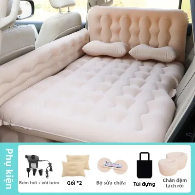 YUKOU | Đệm Hơi Gấp Được Cho Ghế Sau Ô Tô