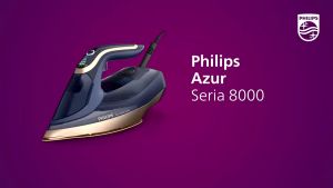 Bàn Là Hơi Nước Philips Azur 8000 DST8020/20 / DST8050/20 DST8030/70 Bàn Ủi Cầm Tay Công Suất 3000W Nhập Đức Bảo Hành 12 Tháng