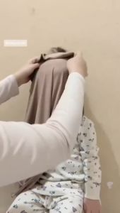 Jilbab Anak Dagu Malay Usia 0-4 Tahun & Hijab Bergo Malay Premium Murah