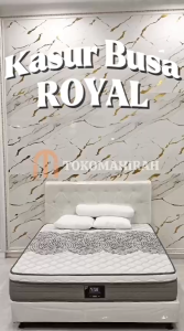 Kasur busa royal foam ketebalan 28cm. Bahan kain quilting dan bergaransi resmi 10 tahun.