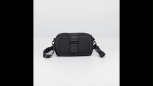 Ozuko 9829 NEW ARRIVAL | OZUKO x BANGE Premium Crossbody Bag Men Waterproof Sling Bag Travel Casual Shoulder Bag Anti-Theft Design Quality Zipper Oxford Fabric (22x5x14cm) Capacity Ader Bag with Logo Pattern and Durable Material