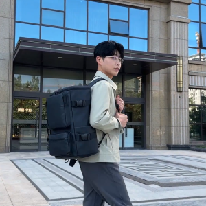 Beg ulang-alik kalis air luaran pelbagai fungsi Beg silang silang reka bentuk beg tangan pelbagai petak