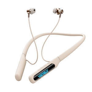 Neckband Wireless Bluetooth Headphones Long Playtime Wireless Stereo Neckband Earbuds with Microphone Waterproof Around The Neck Headphones in Ear Headset for Sports/Workout/Office Women headphone Girls headphone Men headphone