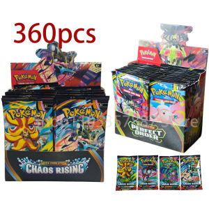 Bandai | Pokemon TCG Booster Box Mega Evolution CHAOS RISINC Ascended Heroes English Version Rare Trading Cards for Collection Gift