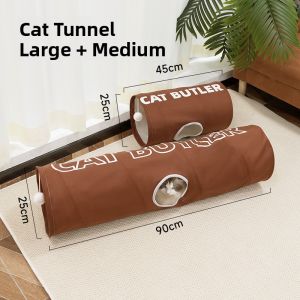 Foldable Pet Maze Toy Cat Tunnel Interactive Cat Toy Keep Cats Amused Smart Pet Toys Cat Plaything Cat Owner Official