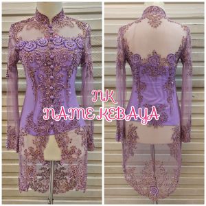 set kebaya akad nikah kebaya putih murah