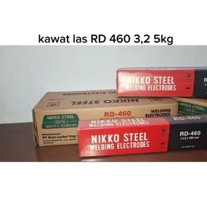 Kawat Las Nikko Steel RD 460 32 mm x 350 mm 5KG Welding Electrodes El