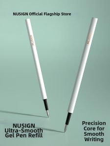 Nusign | Click Action Black Ballpoint Pen Refills 0.5mm Bullet Nib 20pc
