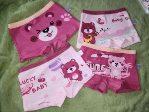 CELANA BOXER ANAK PEREMPUAN 4 PCS MURAH import