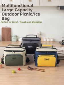 AIYANG | High Capacity Stylish Thick Crossbody Lunch Bag