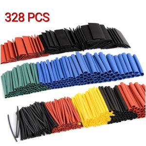 Isolasi Bakar Multi Warna dan Ukuran SET 328 PCS Heat Shrink Tube Solasi Pelindung Kabel