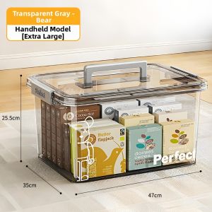 Transparent Sealable Storage Box