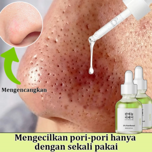 Pori-pori Serum mengecilkan Serum Pelembab 30ml Pembersih Komedo  Pengecil Pori-Pori Memperbaiki Kulit Halus Wajah Glowing Kontrol Minyak Pemutih Moisturizing Anti Jerawat