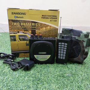 Loa AT100 Có Bluetooth Điều Khiển Từ Xa (Không Kèm Thẻ Nhớ)_KhánhNgọcLuck