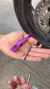 Honda PCX 160/150 ABS Sensor ฝาครอบป้องกันอลูมิเนียมคุณภาพสูงป้องกัน ทนทานต่อการสึกหรอ ทนทาน ปรับเปลี่ยนได้สูง