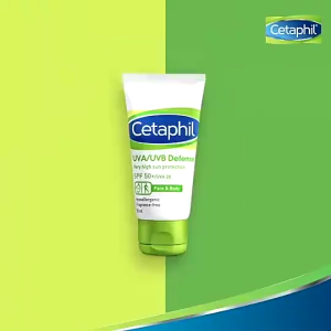 Cetaphil UVA/UVB Defense sunscreen SPF50+ PA++++ 50mL