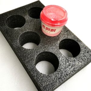 ใหม่ Takeaway ถ้วยผู้ถือชามสําหรับบริการจัดส่งอาหารมีเสถียรภาพและทนทานในวัสดุโฟมสําหรับน้ําอัดลมกาแฟและชา