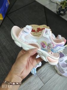C59 Dép Sandal Bé gái Siêu NhẹDép Quai Hậu Công Chúa Hình Elsa Cánh Thiên thầƞ [ sz 26-37] Dép Bé Gái Đi Học Dép Học Sinh Nữ Dép Xăng Đan Công Chúa