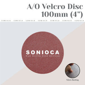 [Stock Available] 4" Aluminum Oxide Velcro Sanding Discs / 4 Inch Aluminum Oxide Velcro Disc (100mm) without hole