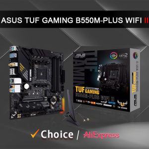 ASUS TUF GAMING B550M PLUS WIFI II New AMD B550 micro ATX Support Ryzen 5000 series Motherboard Socket AM4