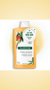 Klorane Mango Butter Dry Hair Shampoo 400ml 1pc